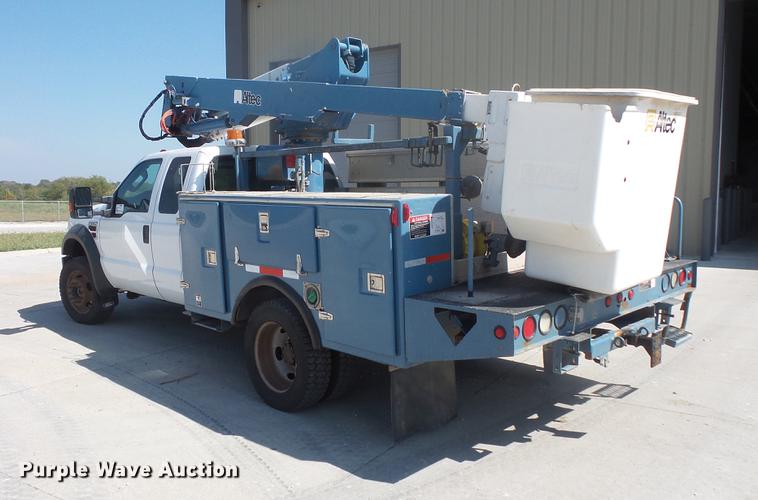 image for item DB8147 2009 Ford F550 Super Duty SuperCab bucket truck