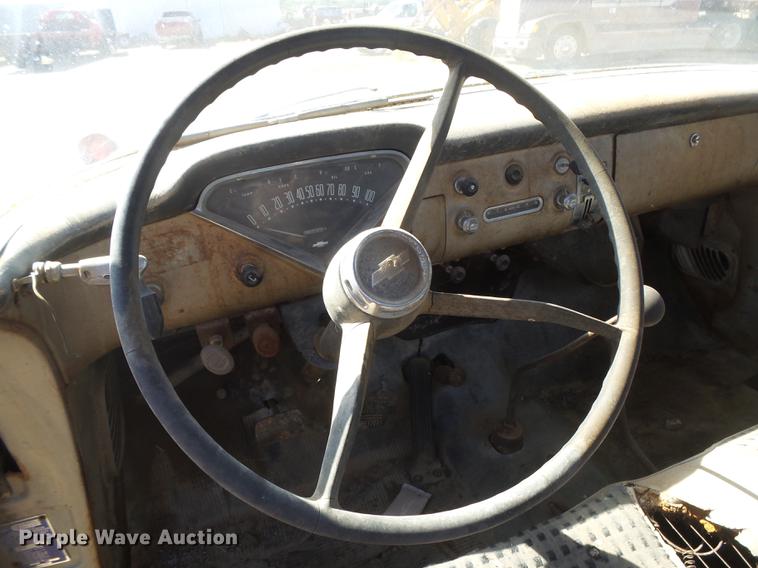 image for item DC3829 1959 Chevrolet Apache 38 flat dump bed pickup truck