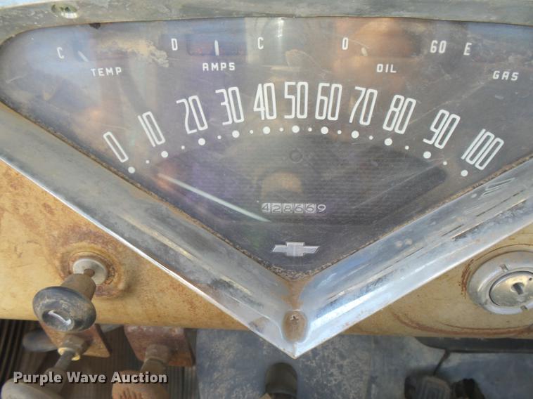 image for item DC3829 1959 Chevrolet Apache 38 flat dump bed pickup truck