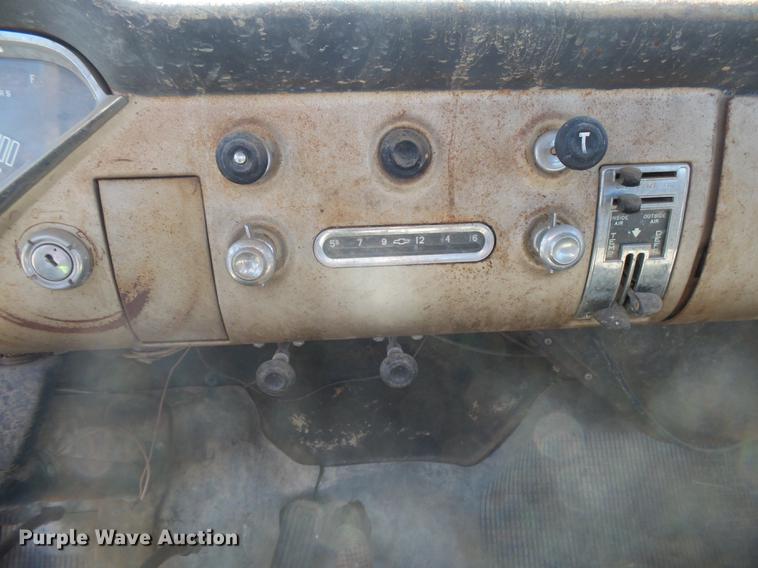 image for item DC3829 1959 Chevrolet Apache 38 flat dump bed pickup truck
