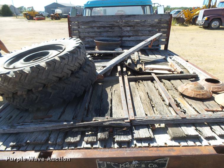 image for item DC3829 1959 Chevrolet Apache 38 flat dump bed pickup truck