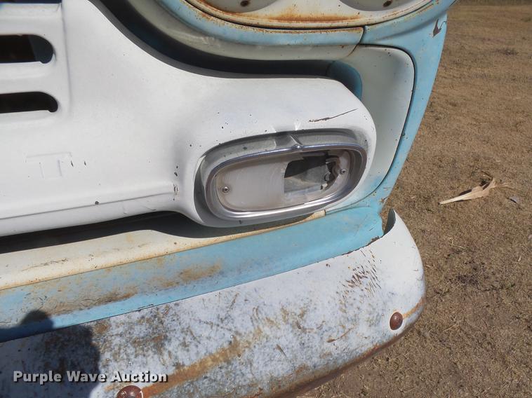 image for item DC3829 1959 Chevrolet Apache 38 flat dump bed pickup truck