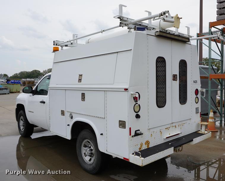 image for item DC5278 2008 Chevrolet Silverado 3500HD utility bed pickup truck