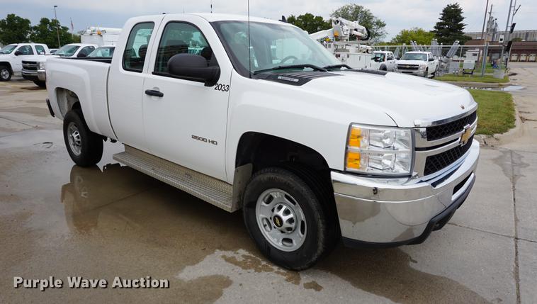 image for item DC5279 2012 Chevrolet Silverado 2500HD Ext. Cab pickup truck
