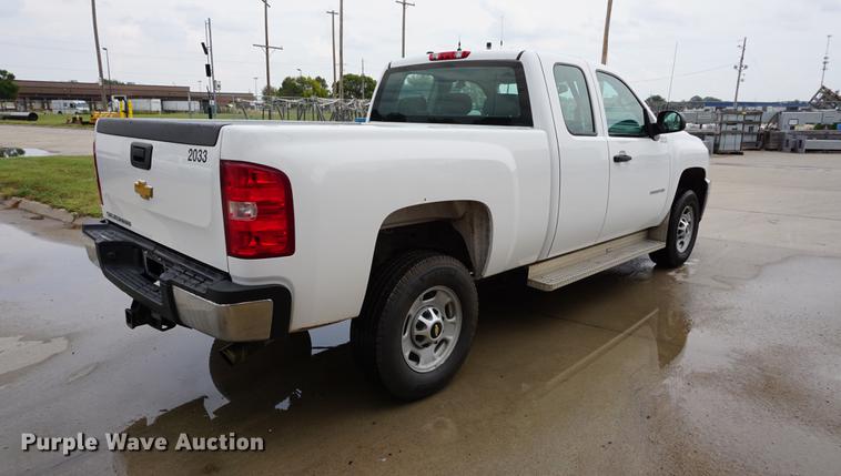 image for item DC5279 2012 Chevrolet Silverado 2500HD Ext. Cab pickup truck