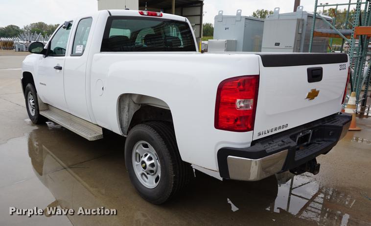 image for item DC5279 2012 Chevrolet Silverado 2500HD Ext. Cab pickup truck