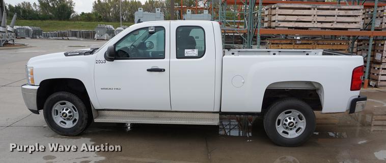 image for item DC5279 2012 Chevrolet Silverado 2500HD Ext. Cab pickup truck