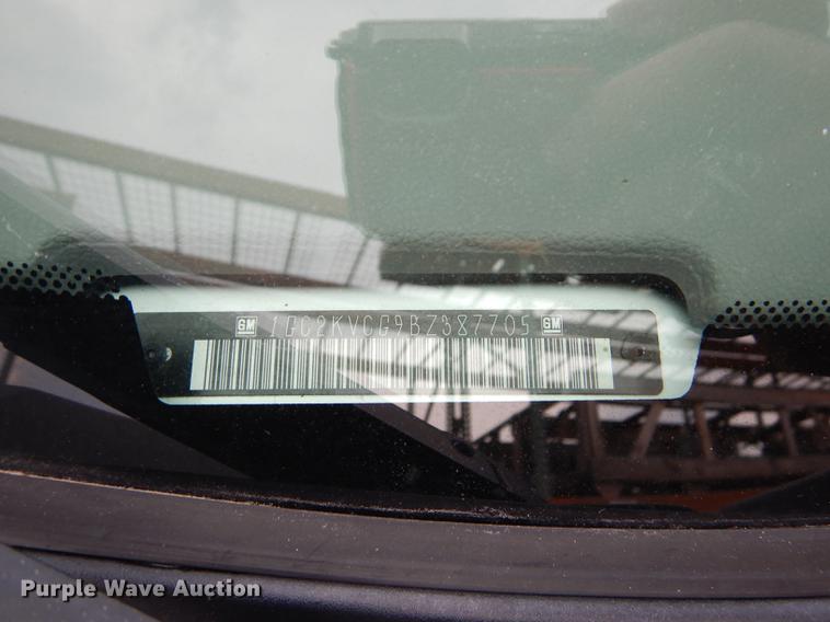 image for item DC5280 2011 Chevrolet Silverado 2500HD Ext. Cab pickup truck