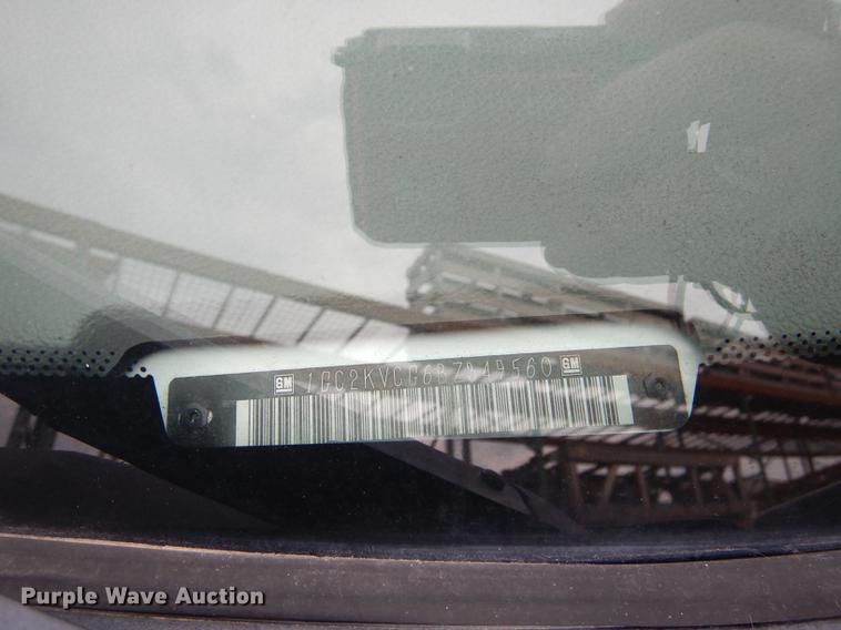 image for item DC5281 2011 Chevrolet Silverado 2500HD Ext. Cab pickup truck