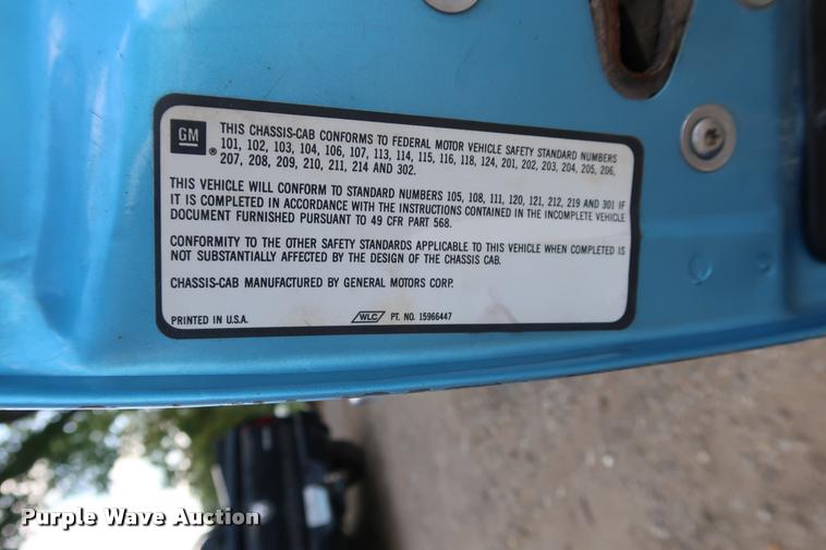 image for item DD1647 1994 Chevrolet 2500HD utility bed pickup truck