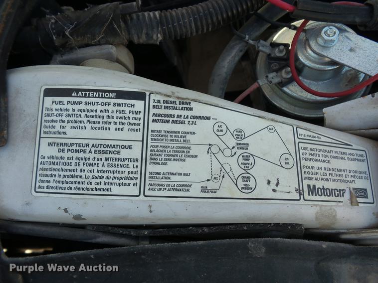 image for item DD2006 2000 Ford F550 flatbed truck