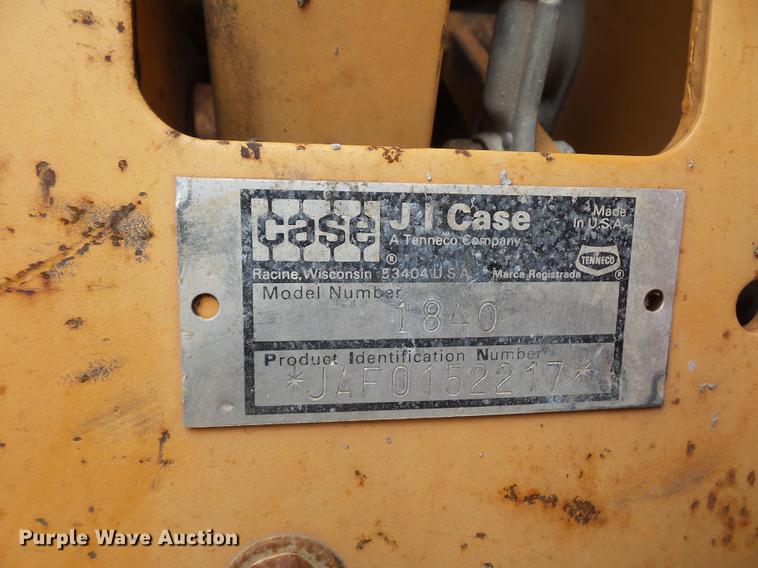 image for item DD2013 1994 Case 1840 skid steer