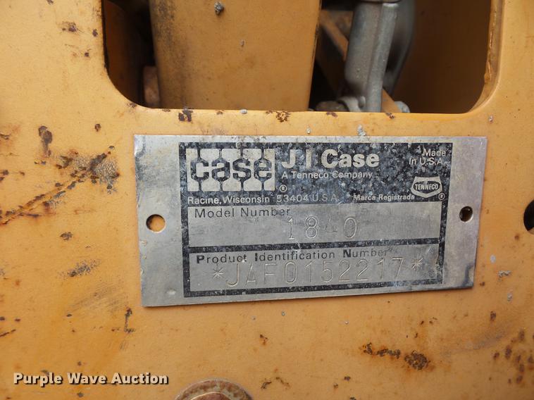 image for item DD2013 1994 Case 1840 skid steer