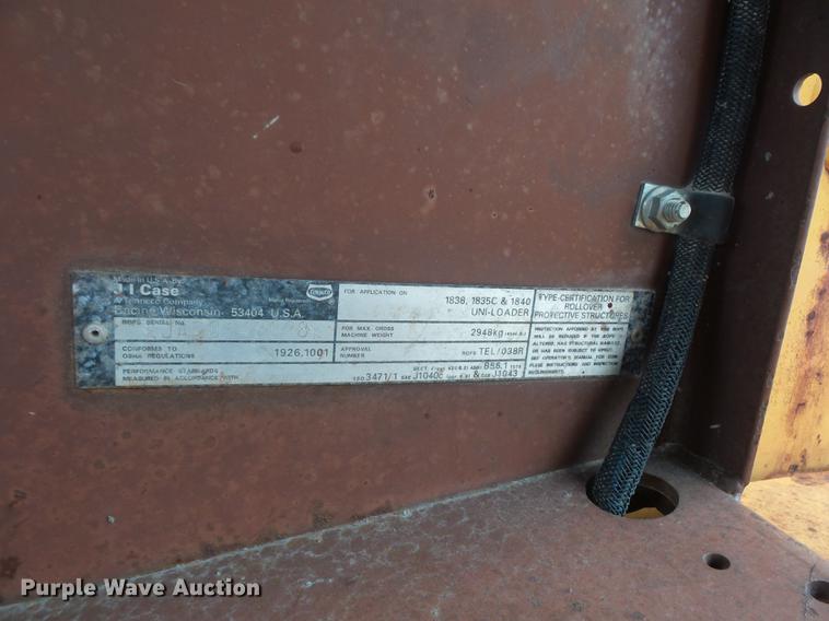 image for item DD2013 1994 Case 1840 skid steer