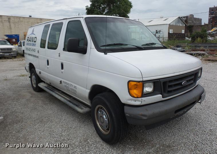 image for item DD2014 2007 Ford E250 van