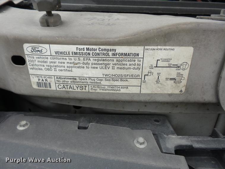 image for item DD2014 2007 Ford E250 van