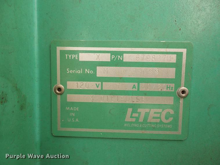 image for item DD2026 L-tec Welding & Cutting Systems welder