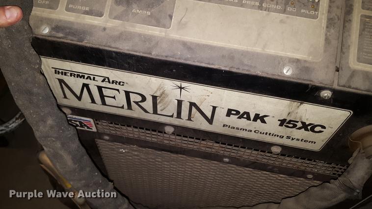 image for item DD2189 Merlin Thermal Arc Pak 15SC plasma cutting system