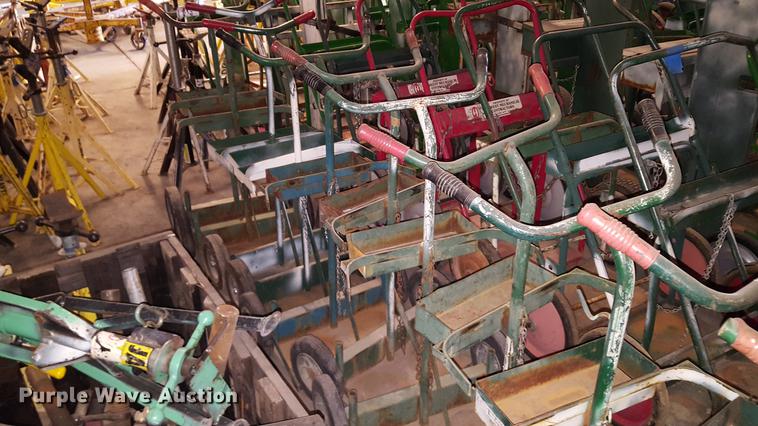 image for item DD2191 (11) acetylene torch bottle dollies