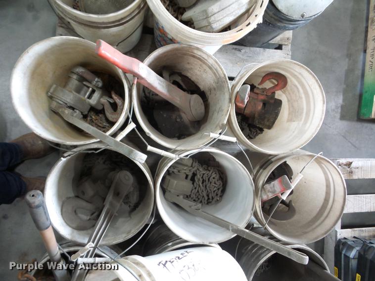 image for item DD2220 (13) chain come-a-longs