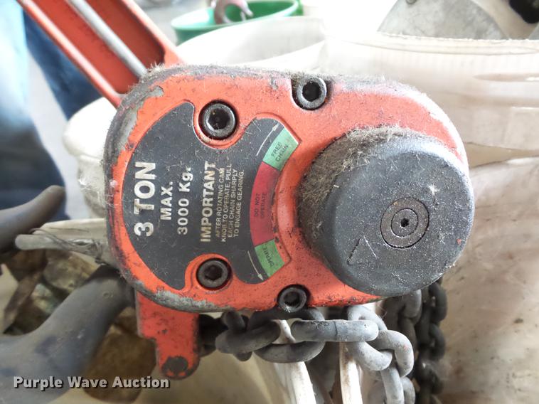 image for item DD2220 (13) chain come-a-longs