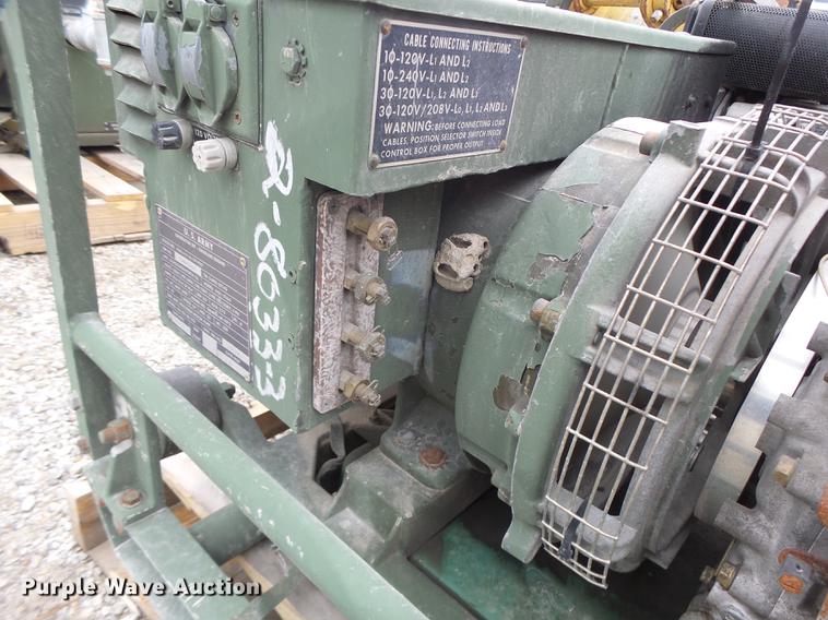 image for item DF9380 US Army MEP-016A generator