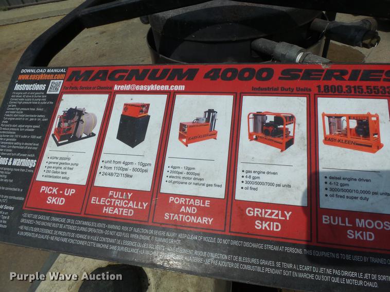 image for item DF9398 Magnum 4000 hot pressure washer