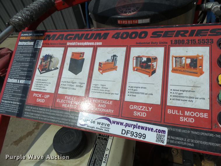 image for item DF9399 Magnum 4000 pressure washer