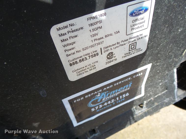 image for item DF9401 (2) electric power washers