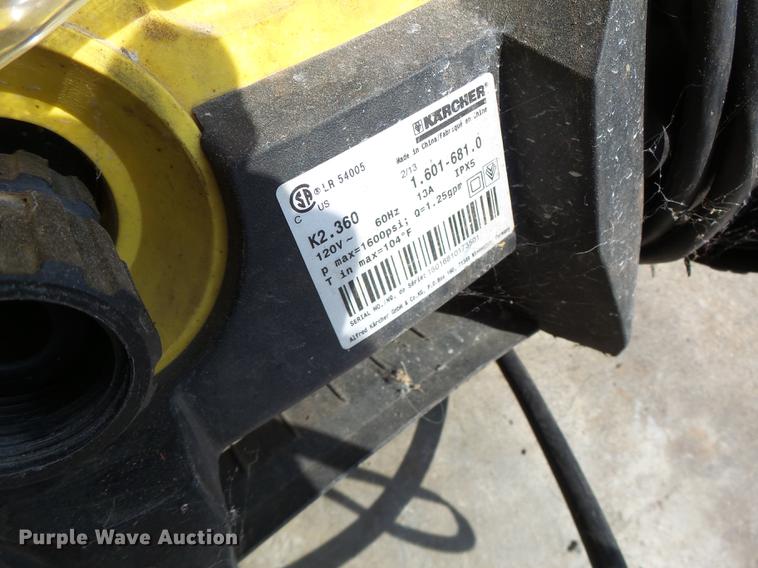 image for item DF9401 (2) electric power washers