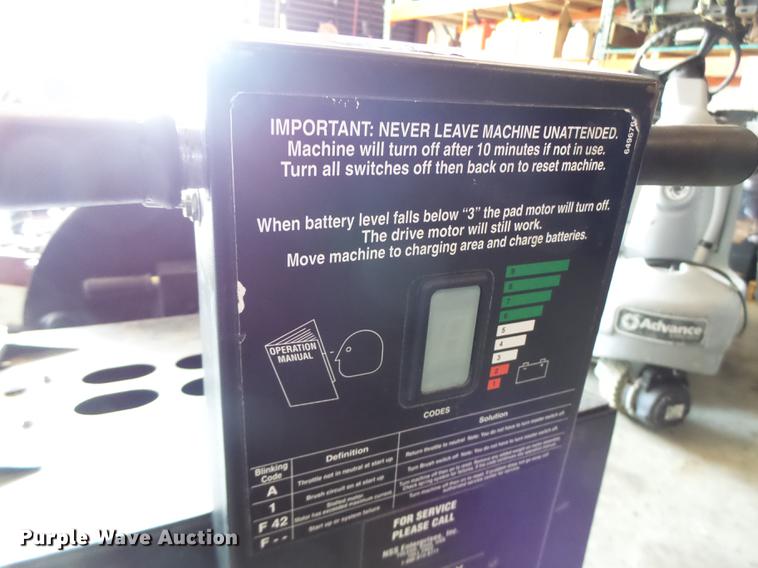 image for item DF9410 (4) NSS battery powered burnishers