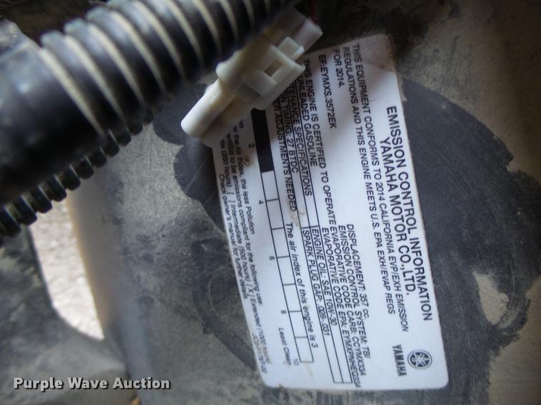 image for item DF9415 2015 Yamaha 2 Plus 2 golf cart