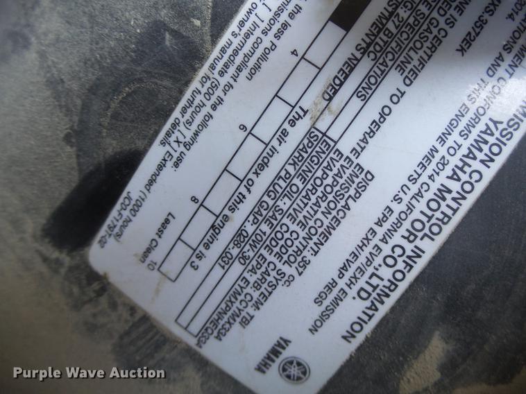 image for item DF9415 2015 Yamaha 2 Plus 2 golf cart