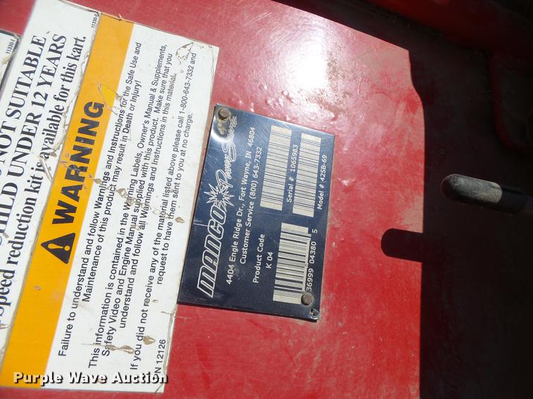 image for item DF9418 Fox 425 Cruiser go kart