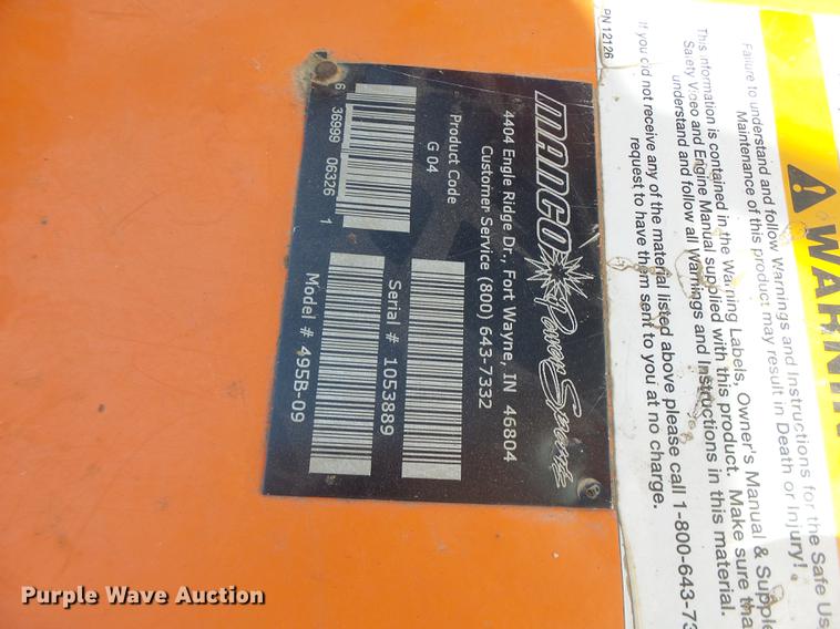 image for item DF9419 Fox 495 Conquest go kart