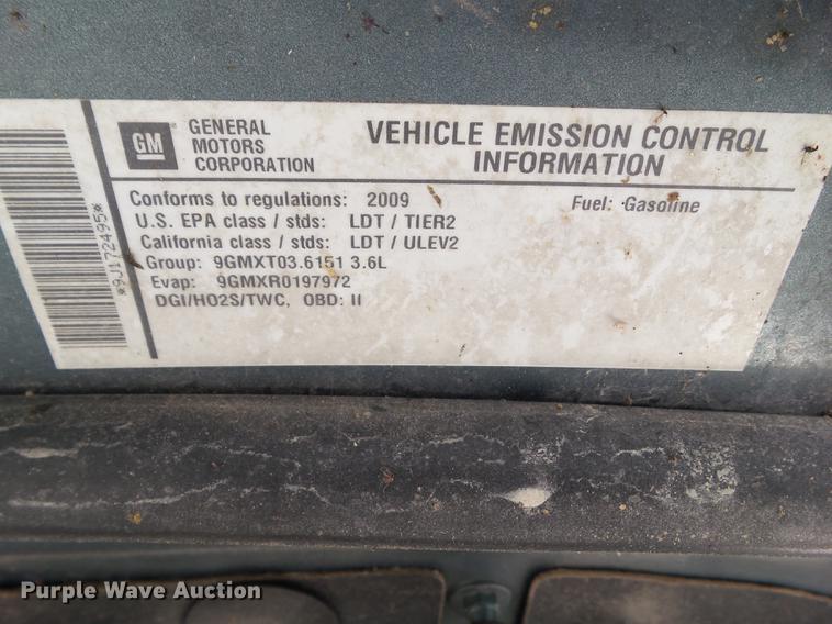 image for item DH9473 2009 Buick Enclave CXL SUV