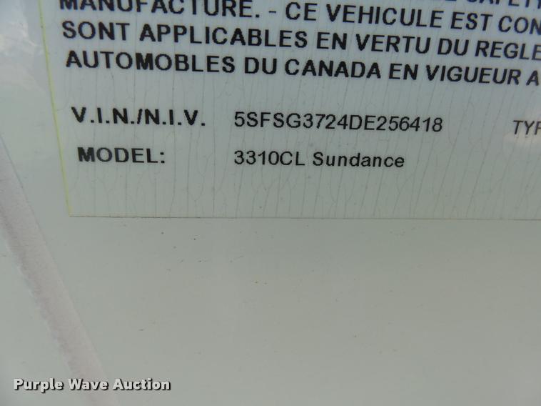 image for item DH9714 2013 Sundance 3310CL camper