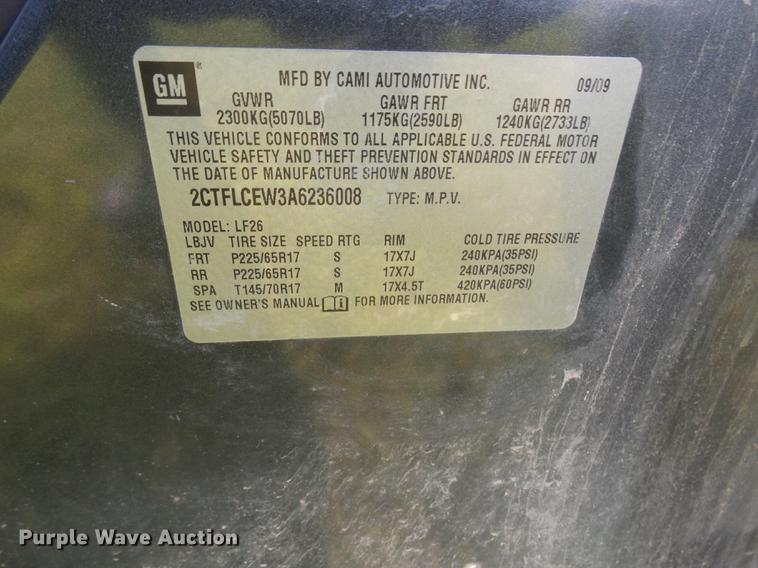 image for item DH9730 2010 GMC Terrain SUV