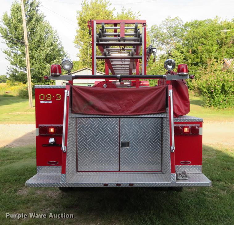 image for item DI9853 1980 Dodge Ram Power Wagon 400 Pierce mini pumper fire truck