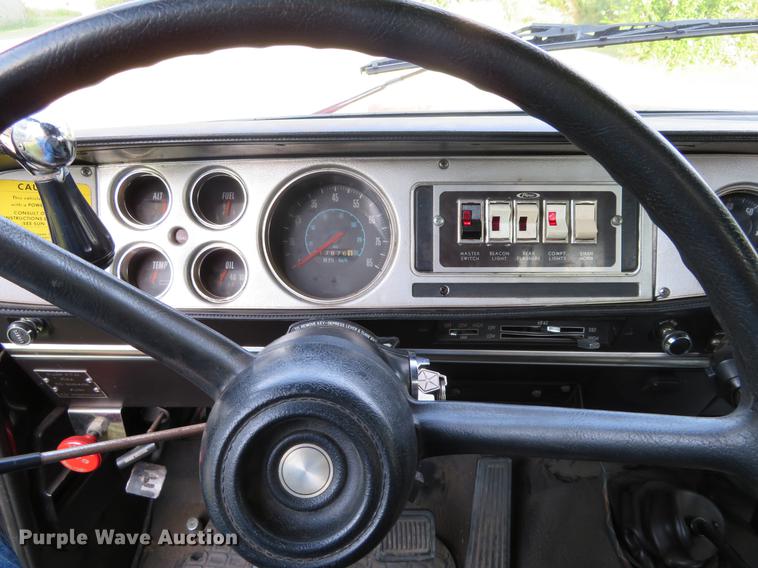 image for item DI9853 1980 Dodge Ram Power Wagon 400 Pierce mini pumper fire truck