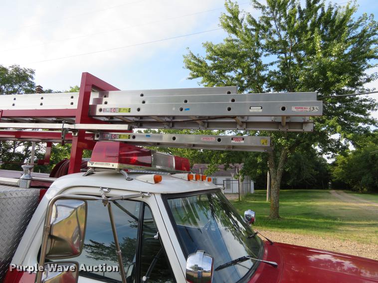 image for item DI9853 1980 Dodge Ram Power Wagon 400 Pierce mini pumper fire truck