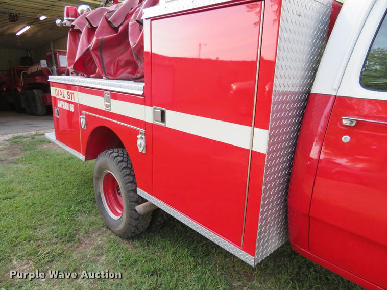 image for item DI9853 1980 Dodge Ram Power Wagon 400 Pierce mini pumper fire truck