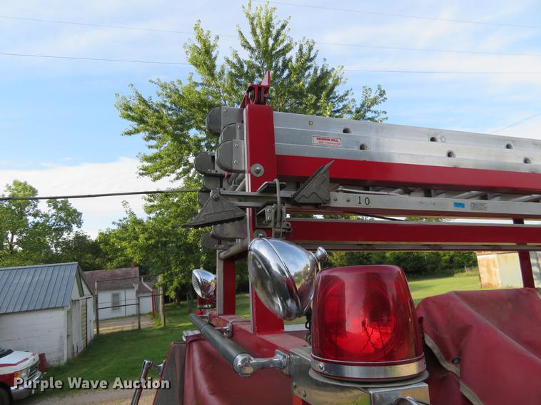 image for item DI9853 1980 Dodge Ram Power Wagon 400 Pierce mini pumper fire truck
