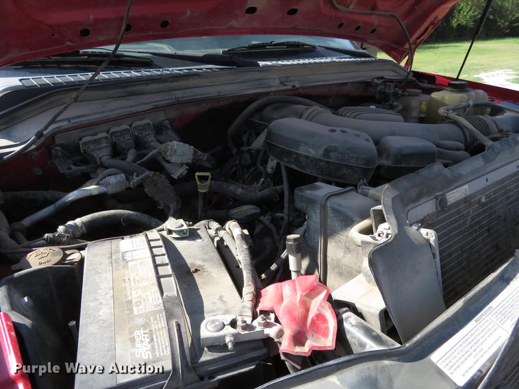 image for item DI9872 2009 Ford F250 Super Duty flatbed pickup truck