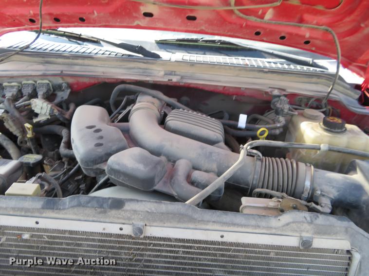 image for item DI9872 2009 Ford F250 Super Duty flatbed pickup truck