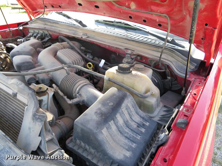 image for item DI9872 2009 Ford F250 Super Duty flatbed pickup truck