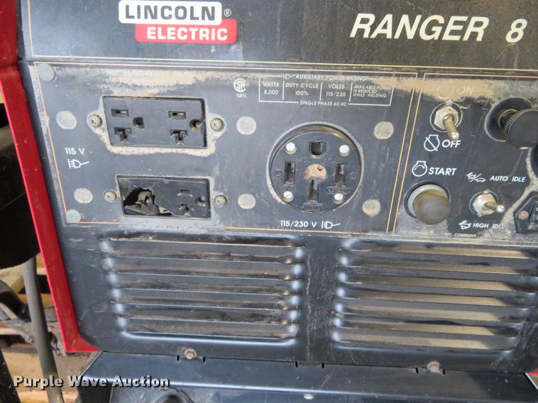 image for item DI9894 Lincoln Ranger 8 welder