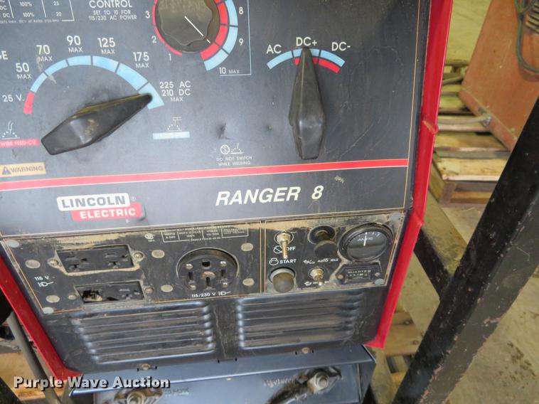 image for item DI9894 Lincoln Ranger 8 welder