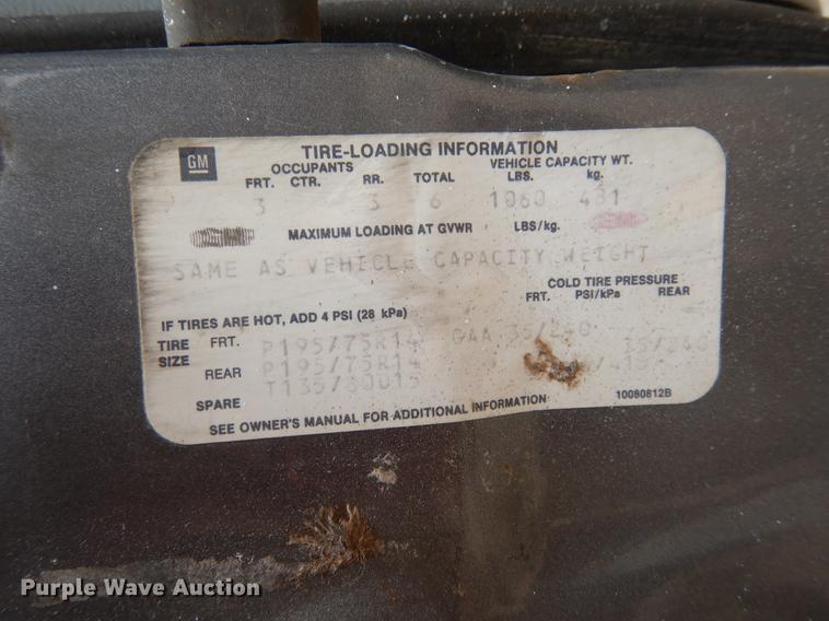 image for item DK9912 1988 Chevrolet Monte Carlo