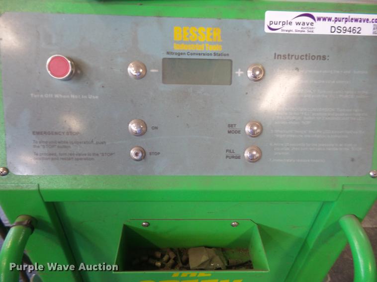 image for item DS9462 2012 Besser Industrial Tools Green Machine nitrogen conversion station